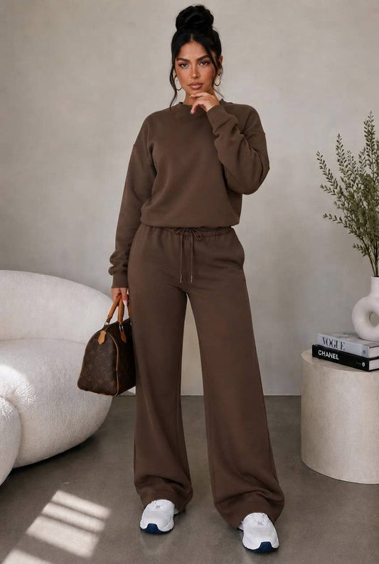 2 Piece Sweat Pants & Crewneck