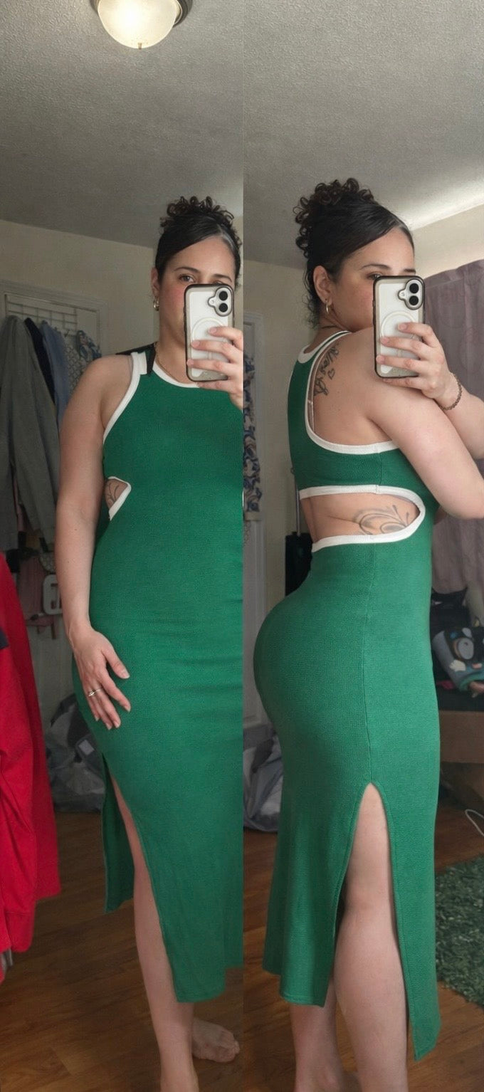 Open back Maxi Dress